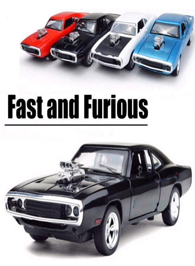 Sky Tech® Fast & Furious 7 Model Car Sports Car 1:32 Exclusive Alloy Metal Pull Back Die-cast Diecast Metal Pullback Toy with Openable Doors & Light Music Toys for Kids【Colors as Per Stock】 - Image 2